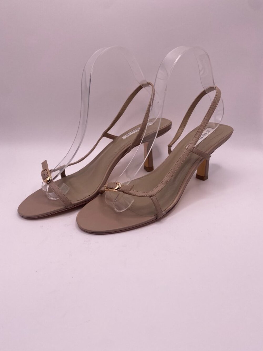 Tony Bianco Women Christine Bisque Nappa Slingback Heel Sandal Sz 8